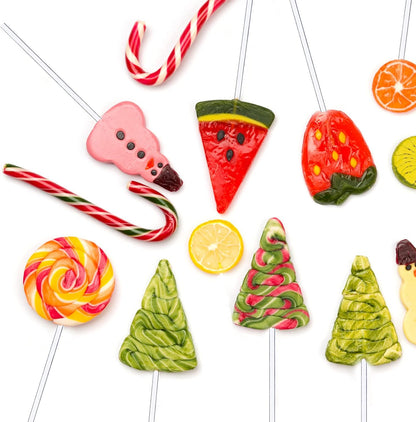 50 Pieces Acrylic Lollipop Sticks, Clear Cake Pops for Candy Dessert Chocolate Handmade DIY, 4 Inch(3mm Diameter)