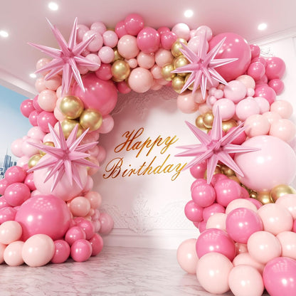 153Pcs Black and Silver White Balloon Garland Arch Kit with Stars, 22 18 12 10 5 inch Disco Ball Balloons Black White Metallic Silver Confetti Balloon for Birthday Graduation Party Decorations