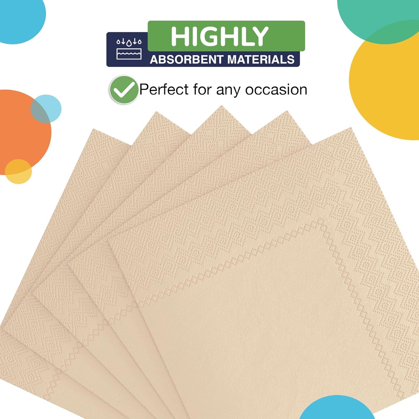 Party Solids Purple Paper Napkins Disposable Everyday 50 Pcs 2 Ply Purple Dinner Napkins Paper Everyday For Parties & Party Supplies