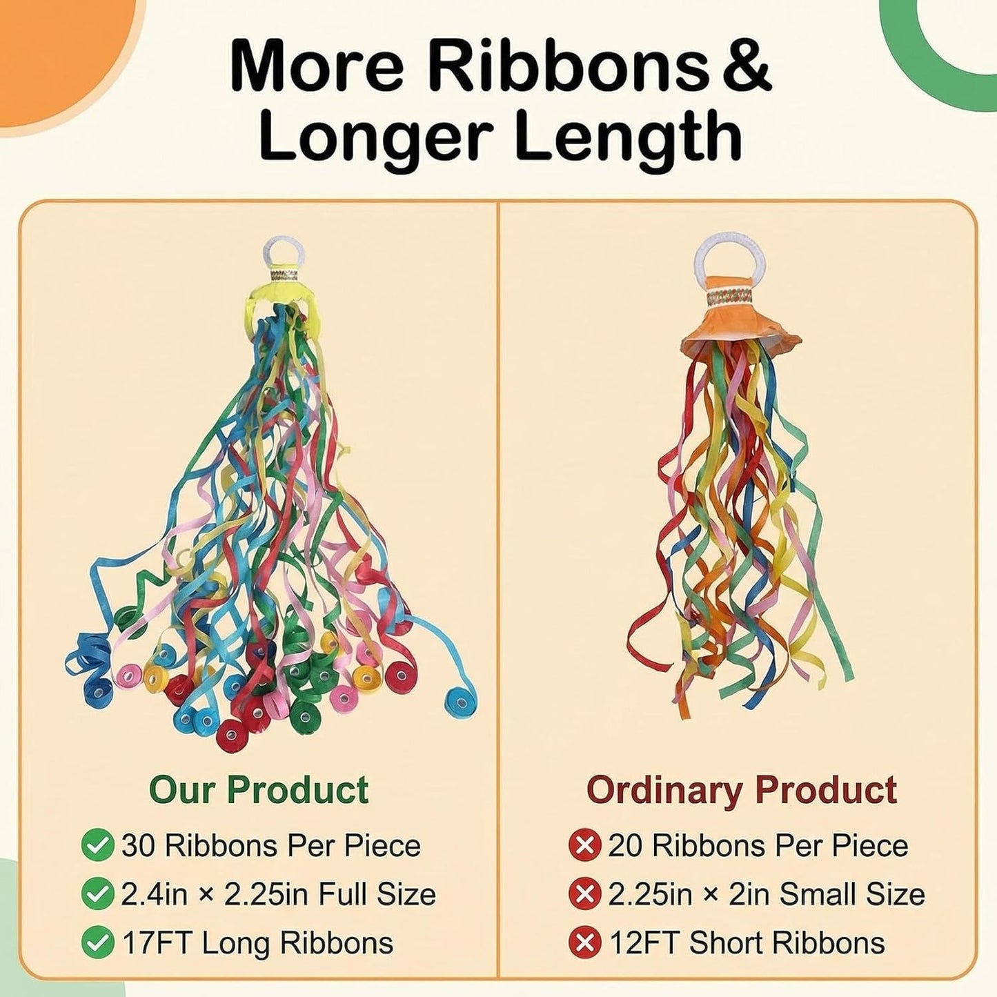 10Pcs Colorful Hand Throw Streamers Party Streamers Poppers No Mess Confetti Crackers Poppers for Birthday Wedding Party New Years Shows Celebrations Festival