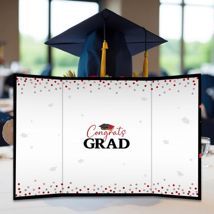 Class of 2026 Graduation Guest Book - 18''x 12'' Minimalist Graduation Signature Book - High School College Guest Book Alternative Signature Board Card - Grad Party Decor & Supplies-A05