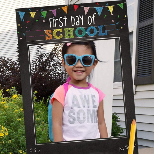 Graduation Selfie Photo Frame First Day of School Photo Props for Party for Graduation Party Favors Supplies Decorations 1pc 68x48cm