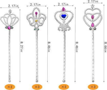 Fairy Magic Dress-Up Wand Set Princess Wand Girl Dress-Up Game Costume Cosplay