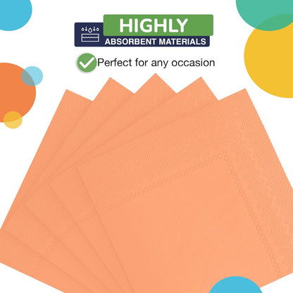 Party Solids Purple Paper Napkins Disposable Everyday 50 Pcs 2 Ply Purple Dinner Napkins Paper Everyday For Parties & Party Supplies