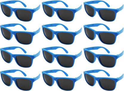 EDGEIWEAR 80s Neon Party Sunglasses for Adult Party Favors with CPSIA certified-Lead(Pb) Content Free
