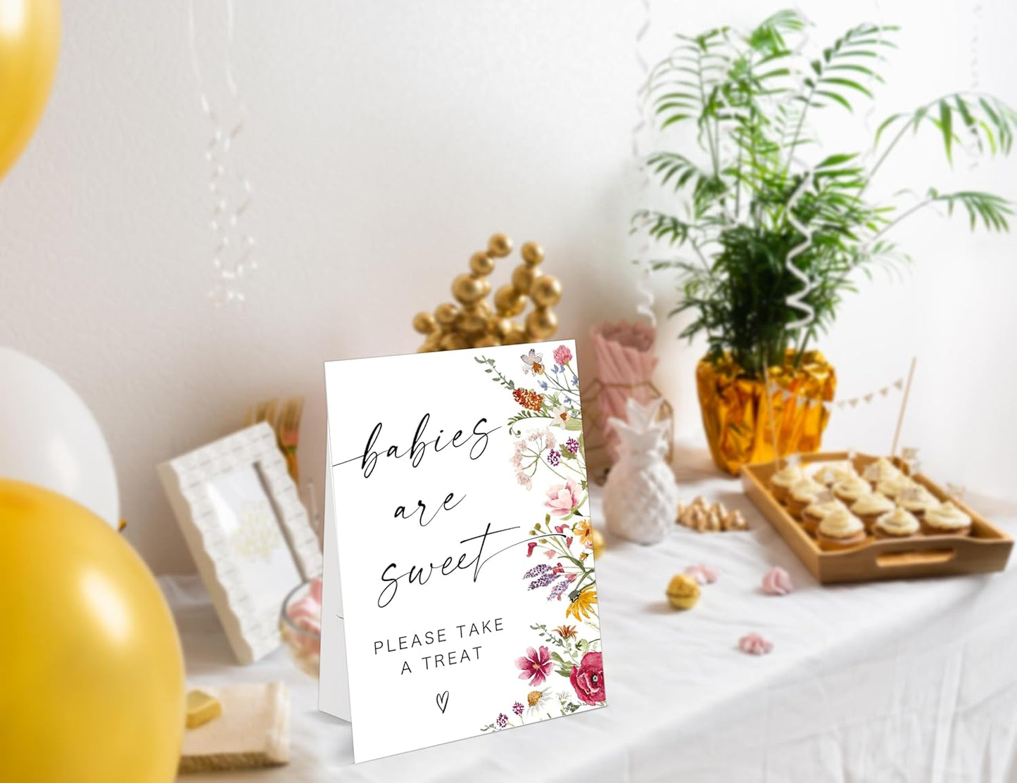 Bible Guest Book Sign, Wedding Signs for Ceremony and Reception, Floral Bridal Shower Decoration, Wedding Signage with Bracket, Bridal Shower Decor, Supplies For Engagement and Anniversary Parties, 13