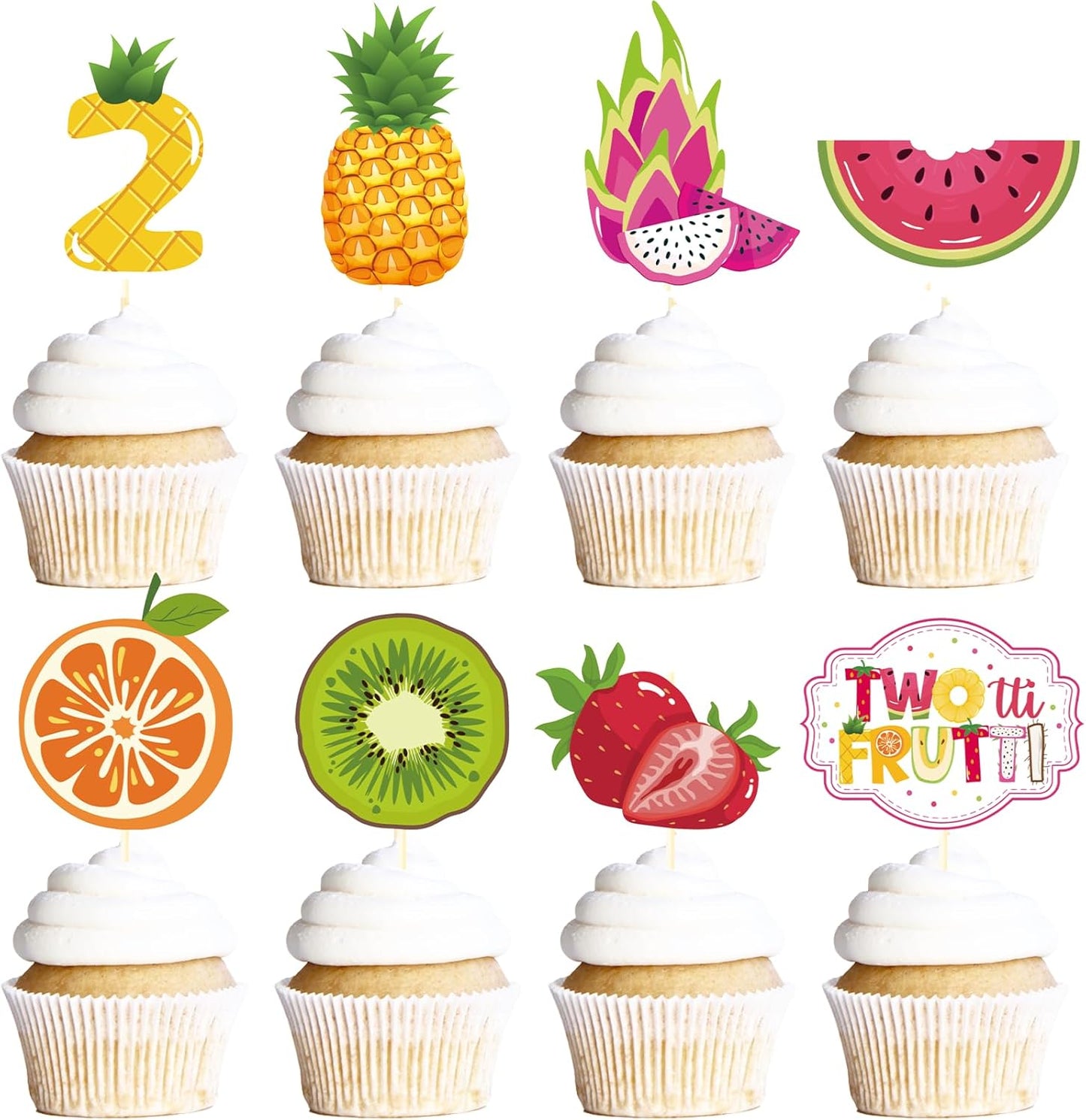 Wildflower Birthday Party Decorations, 36PCS Flower Floral Cupcake Toppers Decoration, Baby in Bloom Baby Shower Cupcake Picks Decor Party Supplies for Gilrs Women