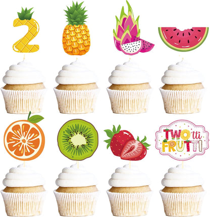 Wildflower Birthday Party Decorations, 36PCS Flower Floral Cupcake Toppers Decoration, Baby in Bloom Baby Shower Cupcake Picks Decor Party Supplies for Gilrs Women