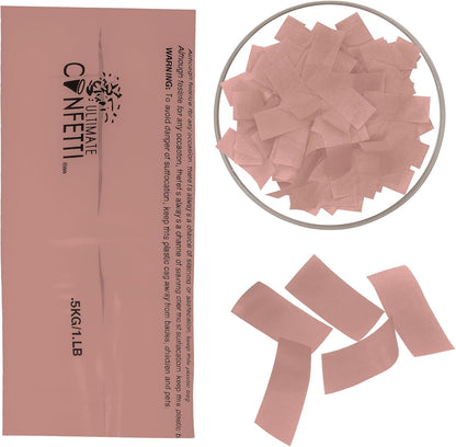 Ultimate Confetti, Multicolor Biodegradable Confetti - Rectangular Fluttering Tissue Paper Confetti for Cannon and Launcher use - Best for Holidays, Birthday, Wedding, and Parties - 1 lb, 16 oz