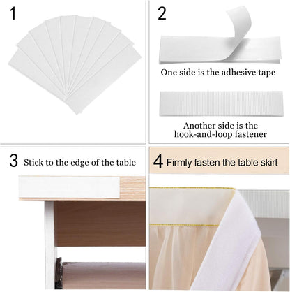 Suppromo 6ft Pink Tulle Table Skirt Baby Shower Tablecloth for Rectangle Tables or Round Tables Pink Ruffle Tutu Table Skirts Desk Skirt for Princess Girls Birthday Party Cake Dessert Decorations