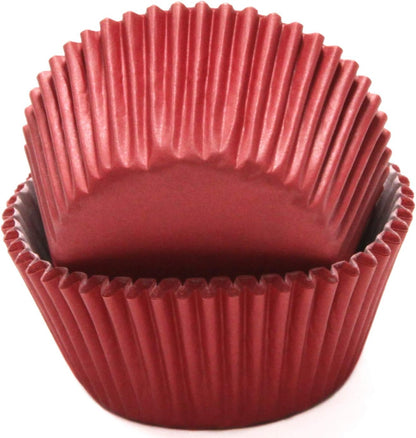 Chef Craft Classic Cupcake Liners, 50 count, Bright Red