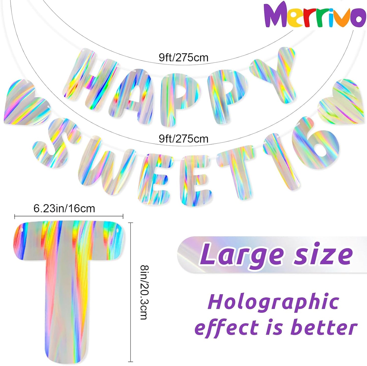 Iridescent Welcome Back We Missed You So Much Banner, Holographic Welcome Back Decorations, Pre-Strung Welcome Home sign for Office Party, Family Gathering, Back to School, Military Homecoming