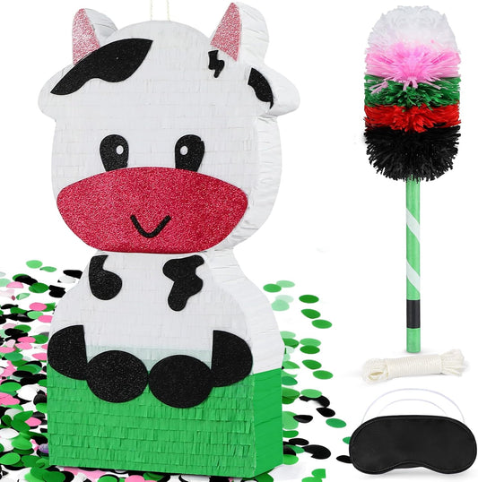 Football Pinata, Large Piñata with a Blindfold, Bat, Rope for Tailgate Party Supplies, Boy Birthday Party, Sport Theme Party Decoration