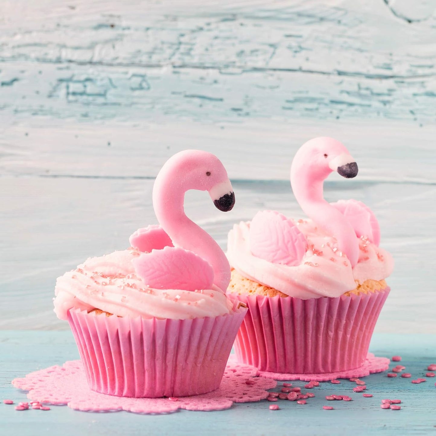 Standard Size Baking Cups Food-Grade Greaseproof Paper Cupcake Liners 200 Pcs (Natural)