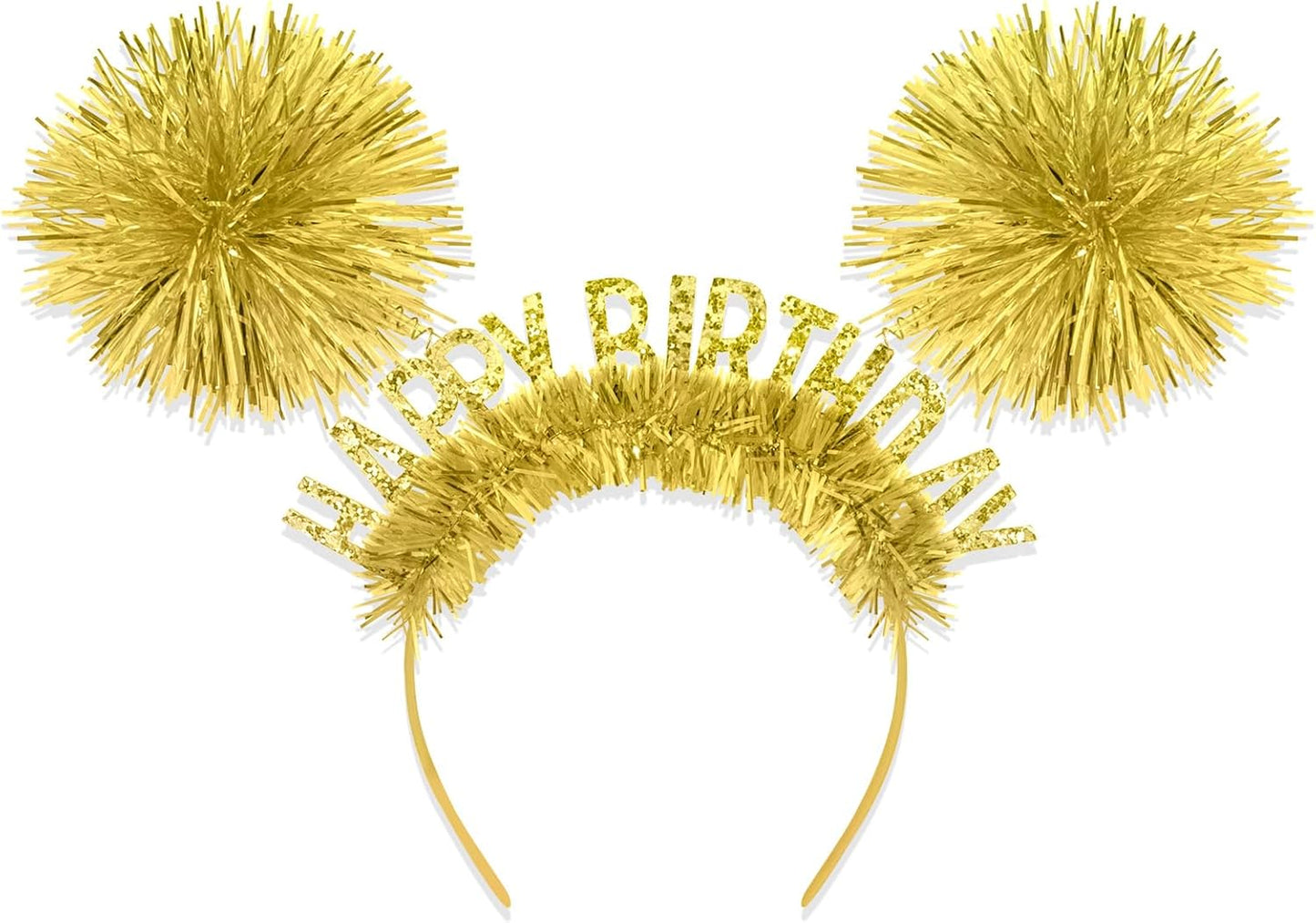 CAVETEE Happy Birthday Crown and Tiara for Women & Girls Party Decorations Gifts