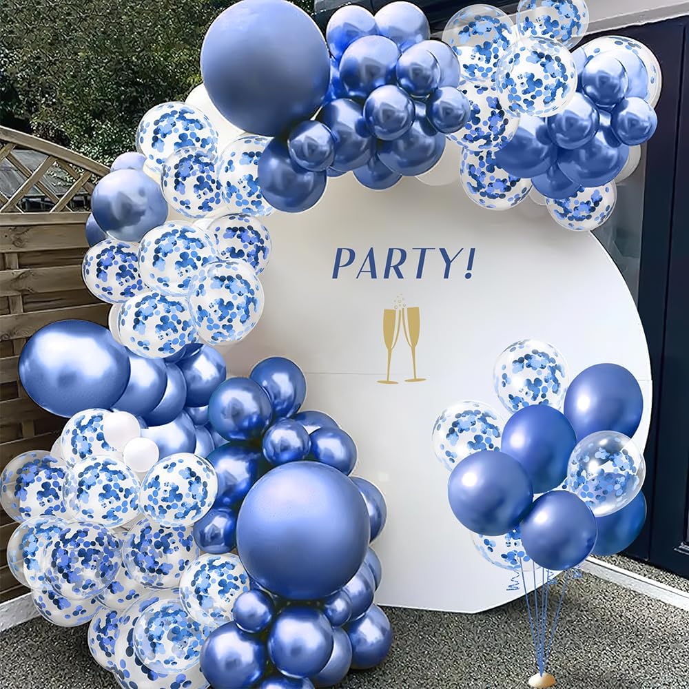 Gold Confetti Balloons, 50 Pcs 12 Inch, Glitter Gold Confetti Party Balloons, Party Decorations, Birthday Wedding Baby Shower Party Balloons Decorations