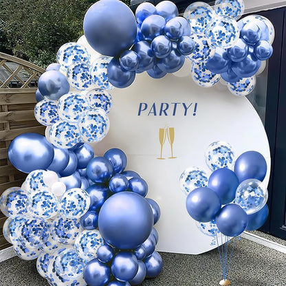 Gold Confetti Balloons, 50 Pcs 12 Inch, Glitter Gold Confetti Party Balloons, Party Decorations, Birthday Wedding Baby Shower Party Balloons Decorations