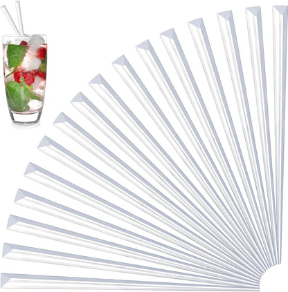 5000 Pieces 3.54 Inch Prism Picks Clear Triangular Plastic Cocktail Prism Picks Stylish Garnish for Cocktails, Ideal Toothpicks for Appetizers Drinks Versatile Fancy Skewers