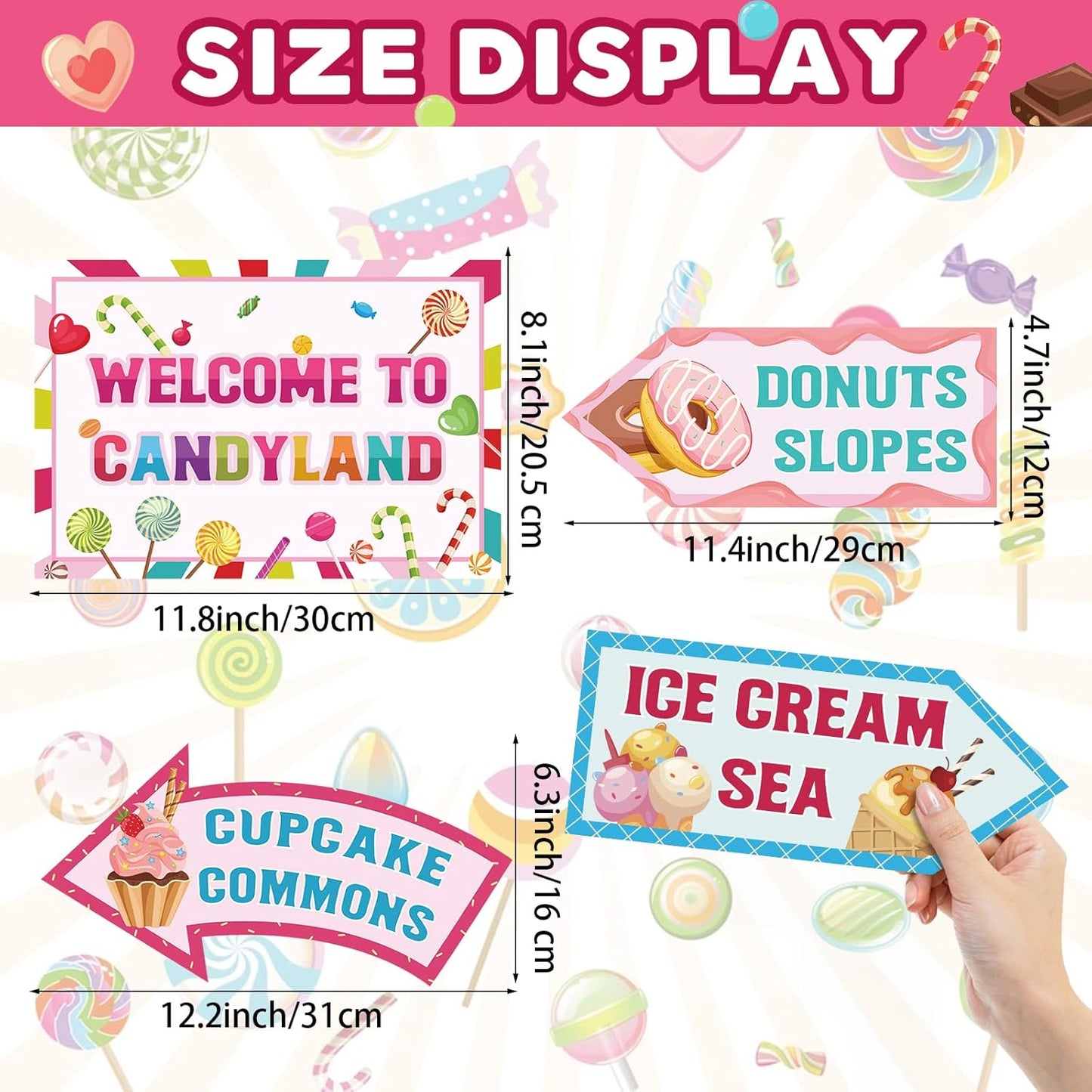 20 Pcs Luau Party Decorations Welcome Sign Summer Hawaiian Directional Signs Tropical Hawaiian Themed Birthday Decorations Luau Tiki Party Supplies with 2 Sheet Letter Stickers