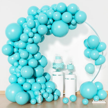 Amandir 153pcs White Sand Balloons Arch Garland Kit Different Sizes 18 12 10 5 Inch Cream Beige Sand White Latex Balloon for Birthday Boho Neutral Baby Shower Wedding Anniversary Party Decorations