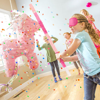 Easter Bunny Pinata Funny Bunny Egg Pinata with Blindfold & Stick for Birthday Decorations Easter Party Supplies Spring Decorations