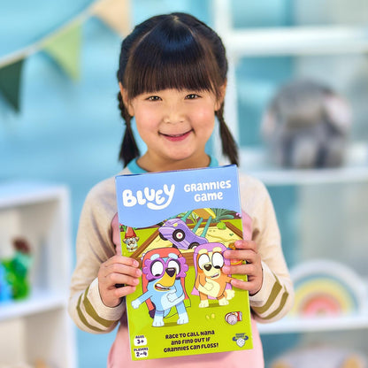 Bluey Fancy Restaurant Game, Join and Bingo as They Match Food Cards to Help Dad Prepare a Special Dinner for Mum, Serve up Fun While Building Memory and Matching Skills, Ages 3+, 2–4 Players