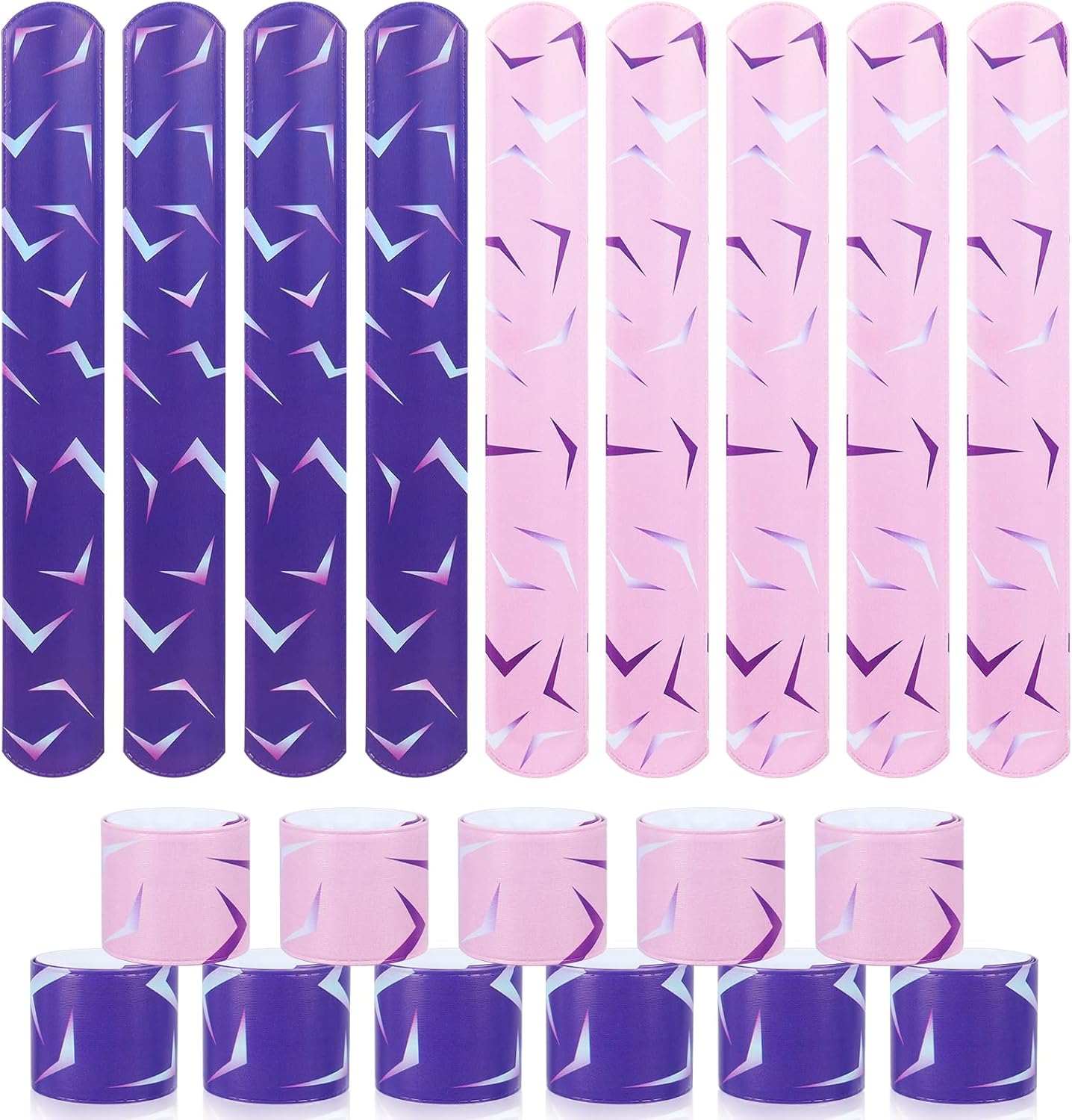 KPOP Hunter Slap Bracelets, 20 Pcs Demon Wristbands for K-Pop Fans, Fashionable Slap Bracelets for Party Favors, Gifts & Daily Wear