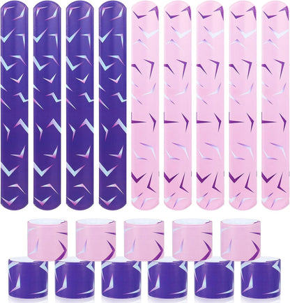 KPOP Hunter Slap Bracelets, 20 Pcs Demon Wristbands for K-Pop Fans, Fashionable Slap Bracelets for Party Favors, Gifts & Daily Wear