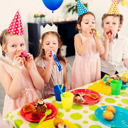 24 Pcs Party Blowers for Kids and Adults, Glitter Party Noise Makers and Tassels Blowout Set, Noise Makers Party Favors, Birthday Party Horns, Party Blowers Noisemakers