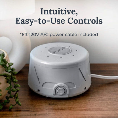 Yogasleep Dohm Classic (White) The Original White Noise Sound Machine, Soothing Natural Sounds from a Real Fan, Sleep Therapy for Adults & Baby, Noise Cancelling for Office Privacy & Meditation