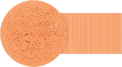 Peach Crepe Paper Roll - 81' - Premium Quality, Shrink Wrapped - Perfect for Crafts, Decorations & Events