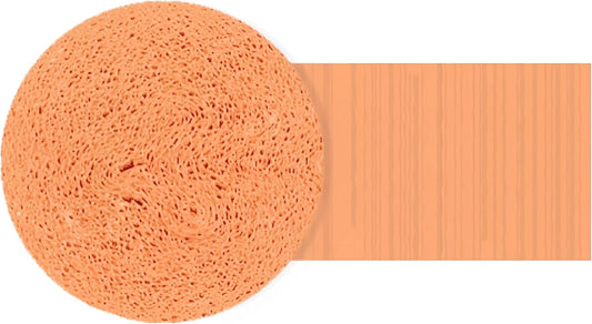 Peach Crepe Paper Roll - 81' - Premium Quality, Shrink Wrapped - Perfect for Crafts, Decorations & Events