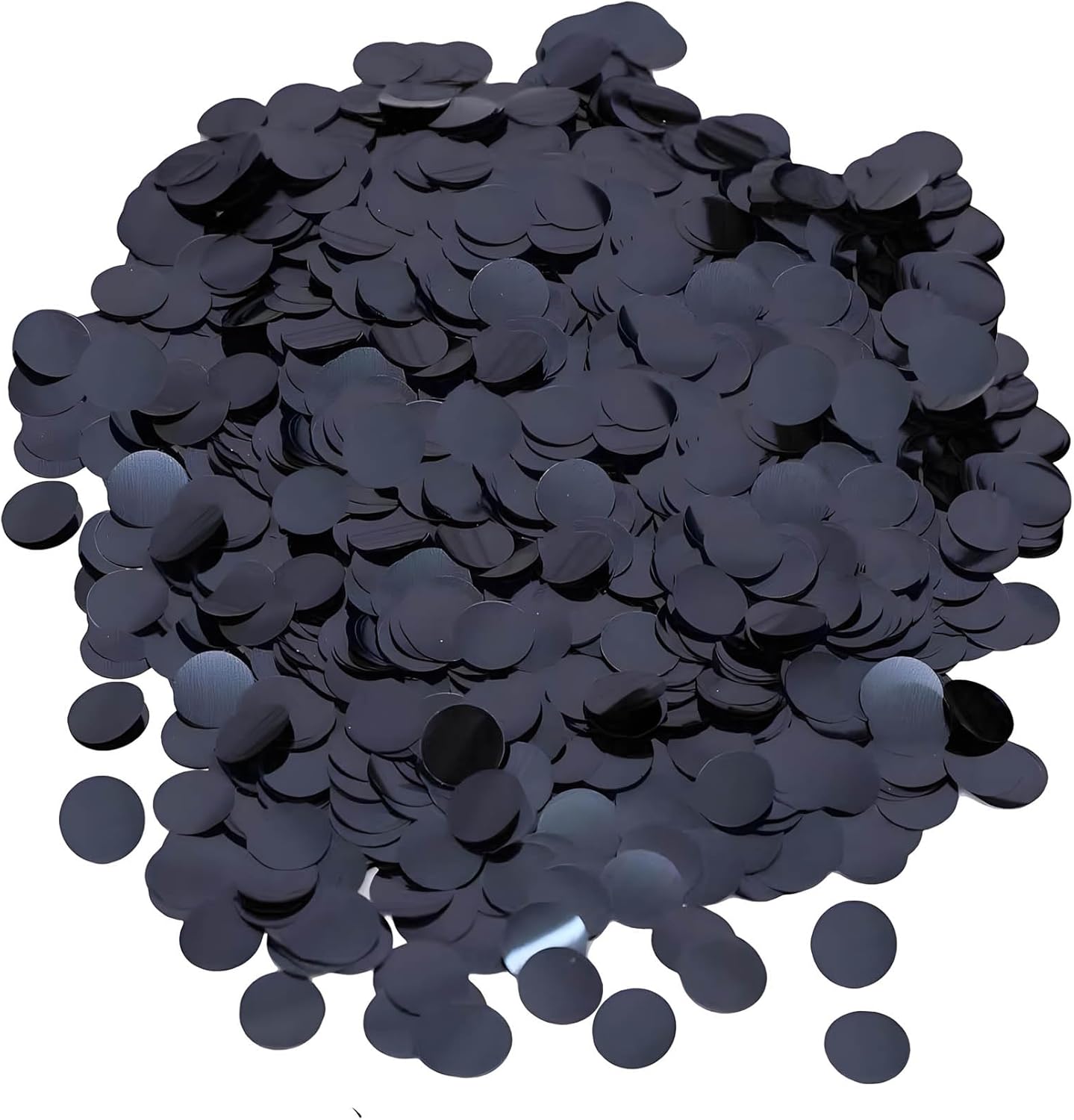 Blue Metallic Foil Confetti 8000 Pcs Shiny Round Table Confetti for Fill Balloon Wedding Graduation Party Decorations,60g of pack