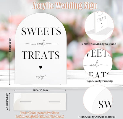 Sign Our Bible Wedding Sign, White Acrylic Wedding Guest Book Sign, Bridal Shower Decor, Elegant Arch Acrylic Table Top Signs for Reception Marriage Engagement Party Decorations