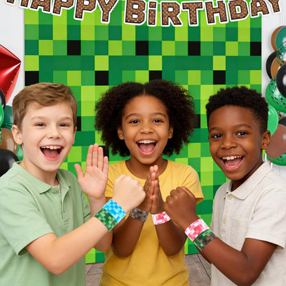 Cartoon Animation Slap Wristband, 24 Pack - Birthday Party Supplies, Cartoon Theme Bracelets Goodie Bag Fillers for Birthday & Theme Parties