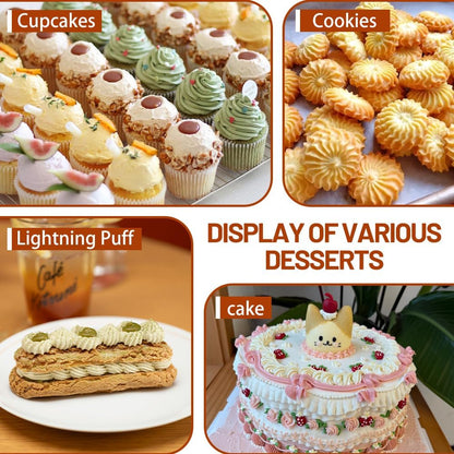 Large Piping Tips Set,9PCS Stainless Steel Unique versatile Large Cake Decorating Tips for Cupcakes,cookies,Cake Decorating