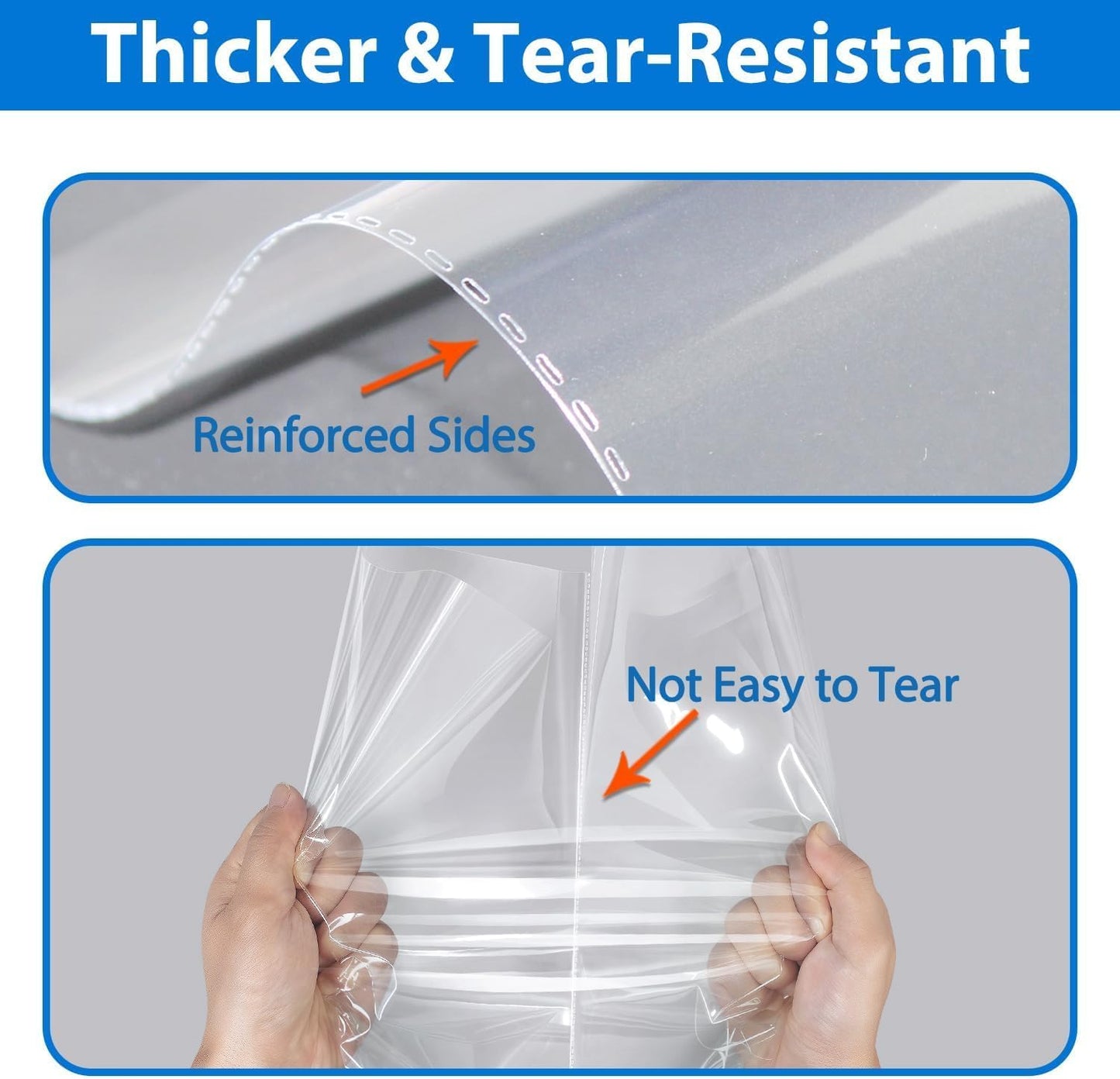 PigPotParty Cookie Bags 4''x 6", 100 Pcs Self Sealing Cellophane Treat Bags, Small Clear Plastic Goodie Bag for Gift, Snack, Party Favor, Candy