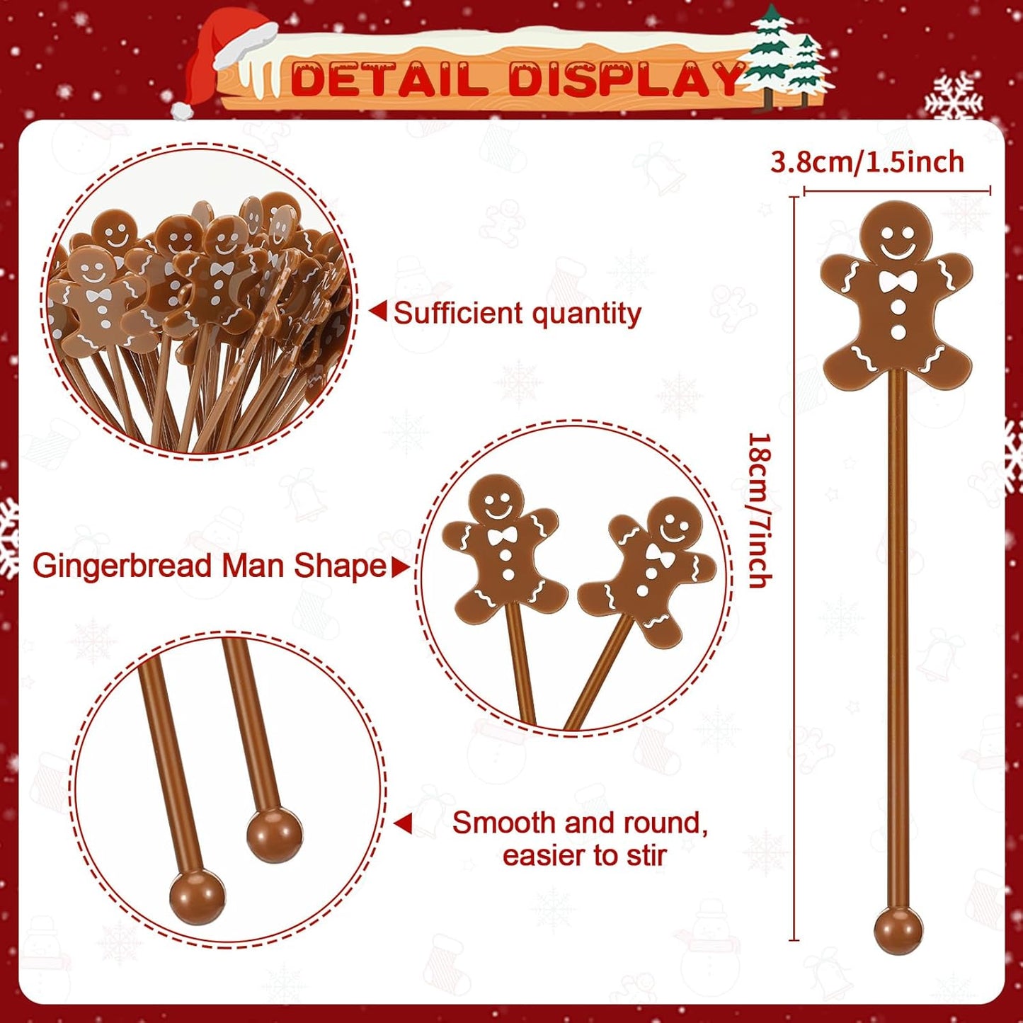 36 Pcs Graduation Cap Drink Stirrers Graduation, Cap Stick Cocktail Mixers 2026 Graduation Party Favors Hot Cocoa Bar Supplies Beverage Tea Party Bar Supplies Party Favor