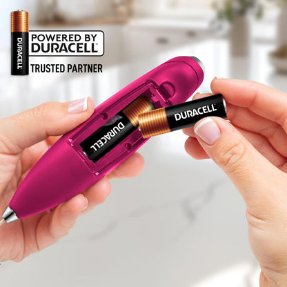 Zulay Kitchen Powerful Milk Frother Wand With Duracell Batteries - Ultra Fast Handheld Drink Mixer - Electric Whisk Foam Maker for Coffee, Lattes, Cappuccino & Matcha - Z1 Motor - Black - Colors C