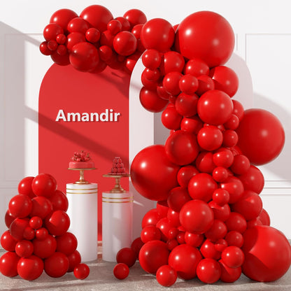 Amandir 153pcs White Sand Balloons Arch Garland Kit Different Sizes 18 12 10 5 Inch Cream Beige Sand White Latex Balloon for Birthday Boho Neutral Baby Shower Wedding Anniversary Party Decorations