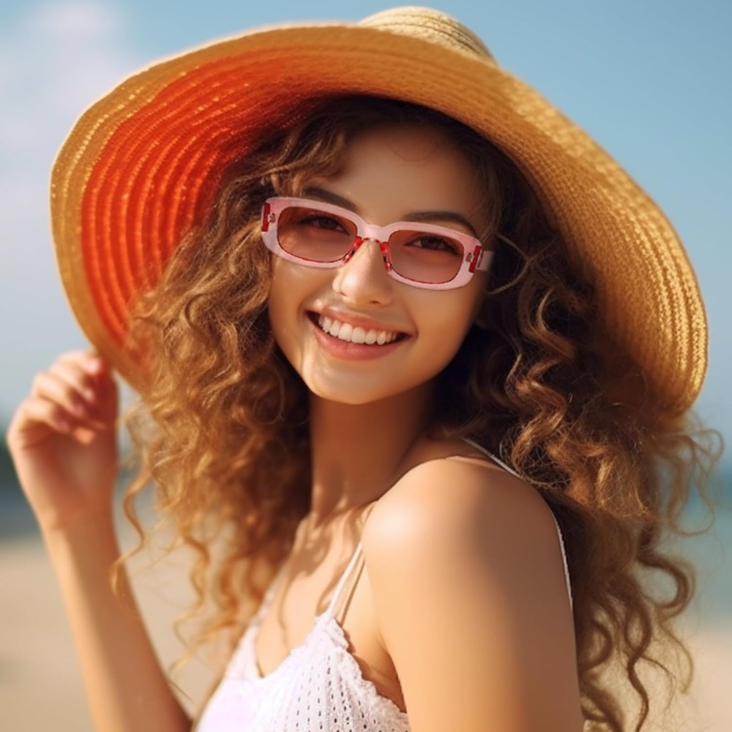 Pibupibu 40 Pack Rectangle Sunglasses Bulk 90s Retro Cool Party Sunglasses for Women Men Fun Glasses Set