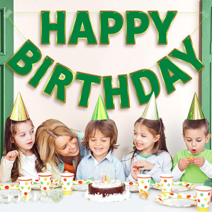 Happy Birthday Banner - 9ft Pre-Strung Happy Birthday Sign for Women, Men, Girls, Boys - No DIY Birthday Decorations & Party Supplies(Macaron)