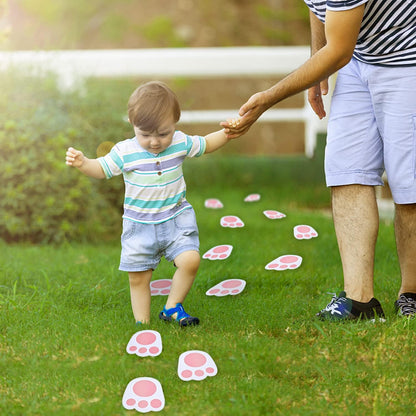 AhfuLife Easter Egg Scavenger Hunt Clue Cards for Family Friends, 27 Cards Set with Clues, Rules, Answers, Winner Cards for Easter Party Activities, Games Indoor, Easter Party Decorations Supplies