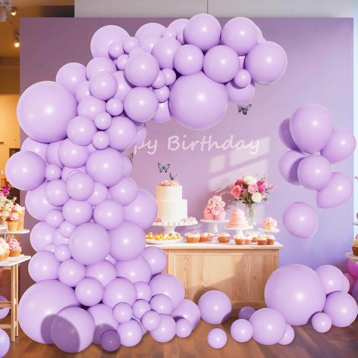 Amandir 153pcs White Sand Balloons Arch Garland Kit Different Sizes 18 12 10 5 Inch Cream Beige Sand White Latex Balloon for Birthday Boho Neutral Baby Shower Wedding Anniversary Party Decorations