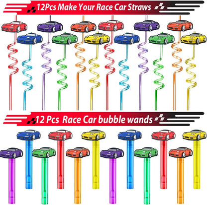 PLOUGVI 232PCS Construction Birthday Party Supplies Decorations Favors, Construction Theme Toys for Goodie Bag Stuffer, Pinata Filler Gifts