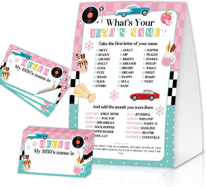 Gamer Birthday Party Decorations, Funny Video Game Party Night Favors Set,What's Your Gamer Name Perfect for Birthday Party Baby Shower Activities(31pcs)