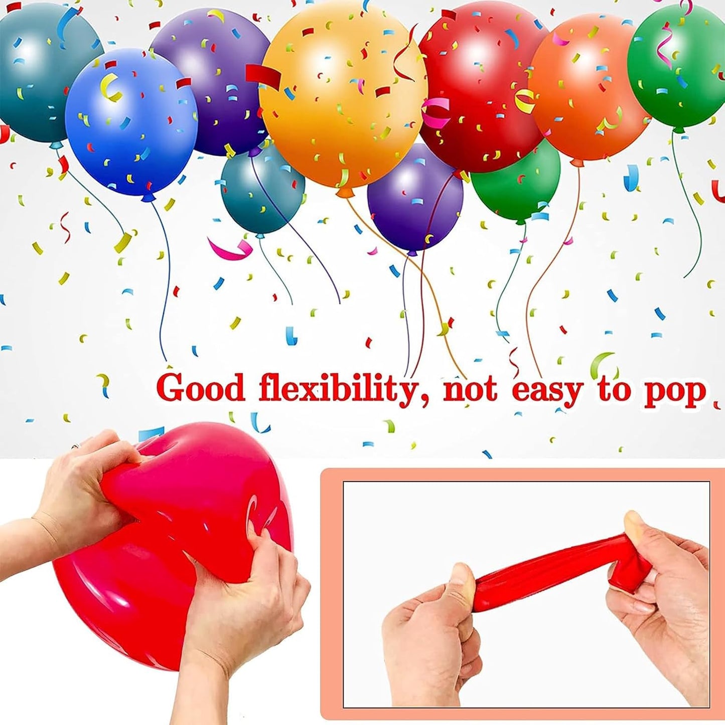 68Pcs Pink and Purple Balloons 12 Inch Metallic Purple Pink Latex Balloon Confetti ballons with Ribbons Party Balloons for Wedding Girls Birthday Baby Shower Decorations.