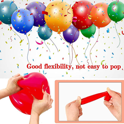 68Pcs Pink and Purple Balloons 12 Inch Metallic Purple Pink Latex Balloon Confetti ballons with Ribbons Party Balloons for Wedding Girls Birthday Baby Shower Decorations.