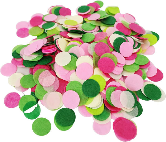 1 Inch Pastel Tissue Paper Table Confetti Dots for Baby Shower Gender Reveal Birthday Party Decorations 2 oz