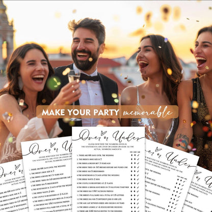 Bridal Shower Bingo, What Will The Bride to Be Receive, 25Pcs Bridal Bingo Game Cards, Engagement Party Games for Guests, Minimalist White Wedding Party Supplies - A18